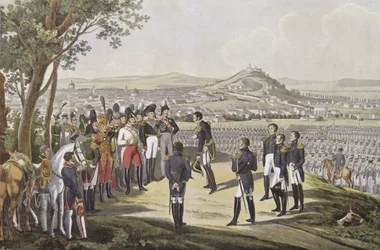 Übergabe der Stadt Paris an die Alliierten, 31. März 1814